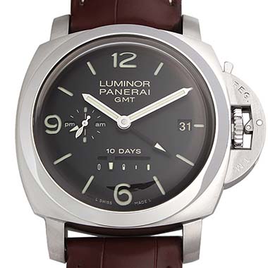 パネライ コピー 時計店舗 ルミノール1950 10デイズ GMT PAM00270